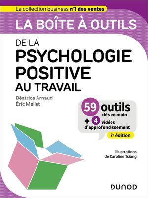 cover image of La boîte à outils de la psychologie positive au travail--2e éd.
